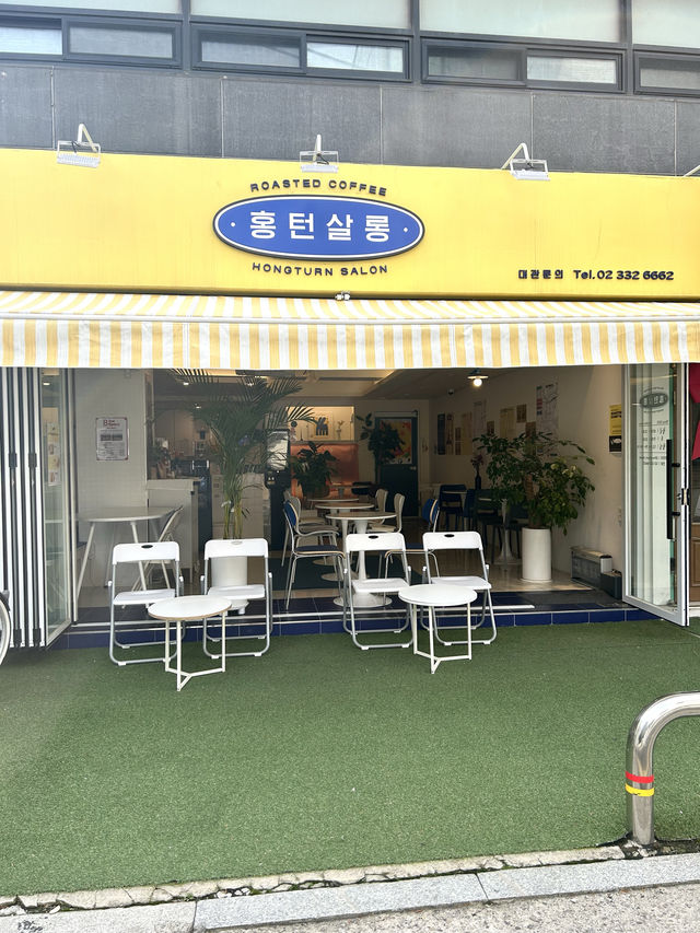 弘大に貸切も出来ちゃう穴場カフェが✨