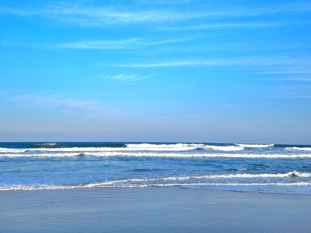 강릉여행 필수코스~! 숨은 명소: 🏖강문해변💙🩵💙🩵