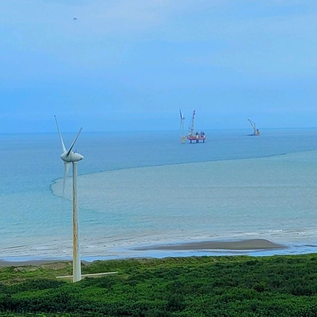 【後龍】一望無際的壯麗海景，讓人心曠神怡