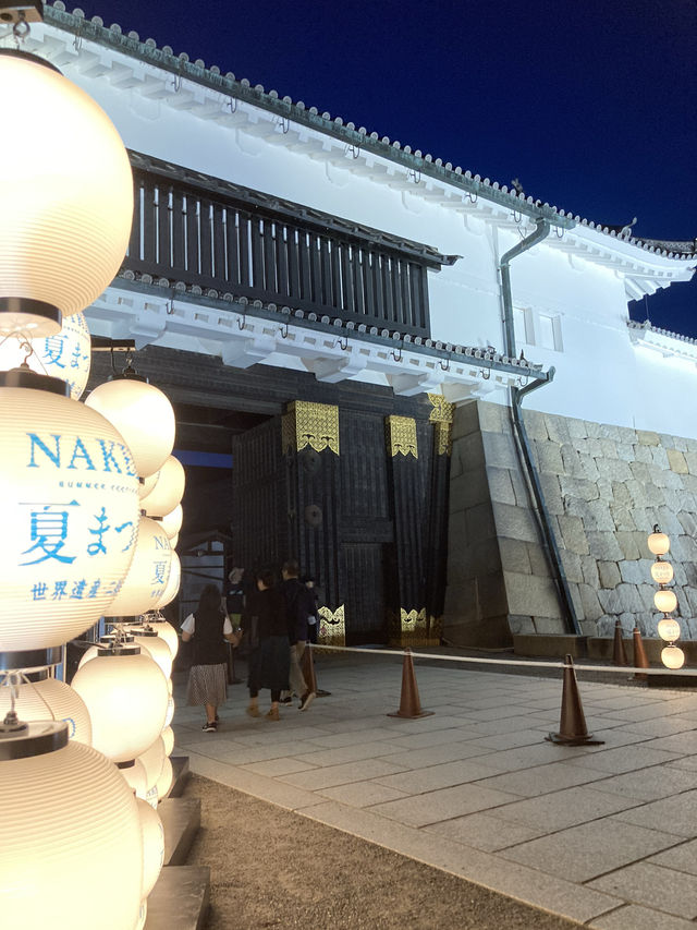 【京都旅】期間限定 ライトアップされた夜の二条城