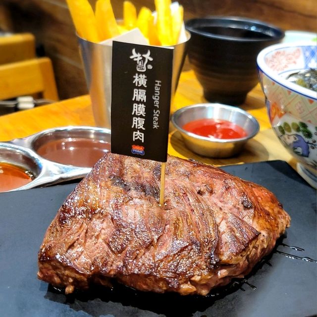 荃灣老字號日式餐廳🫶石燒牛🔥和串燒好好味