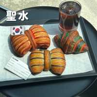 【韓国旅行🇰🇷/ソウル】森空間で食べる絶品リボンクロワッサン🎀