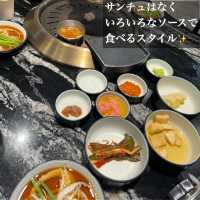 韓国/ソウル【広蔵市場】サムギョプサル