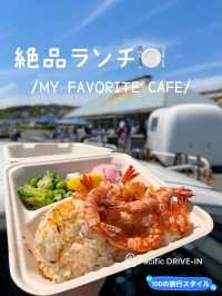 【神奈川】 富士山が見えるカフェ✨絶品ガーリックシュリンプ