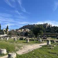 ギリシャ旅行　古代アゴラ