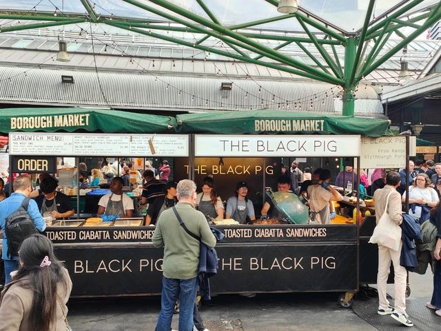 菠蘿市集『Borough Market』|倫敦最受歡迎的街邊小吃市集