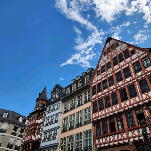 Frankfurt’s Römer and Skyline, Hesse