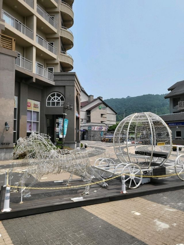사계절 멋진풍경을 보여주는 평창 리조트