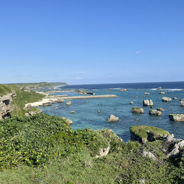 宮古島最東端の岬、東平安名崎で大自然を満喫