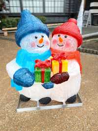 可愛い雪だるまやサンタ萩・明倫学舎のクリスマス2024
