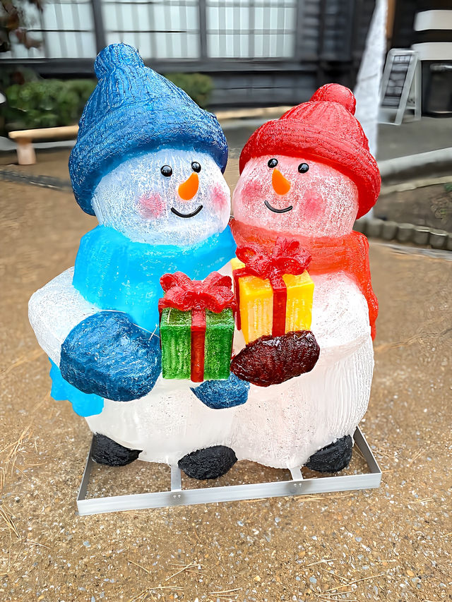 可愛い雪だるまやサンタ萩・明倫学舎のクリスマス2024