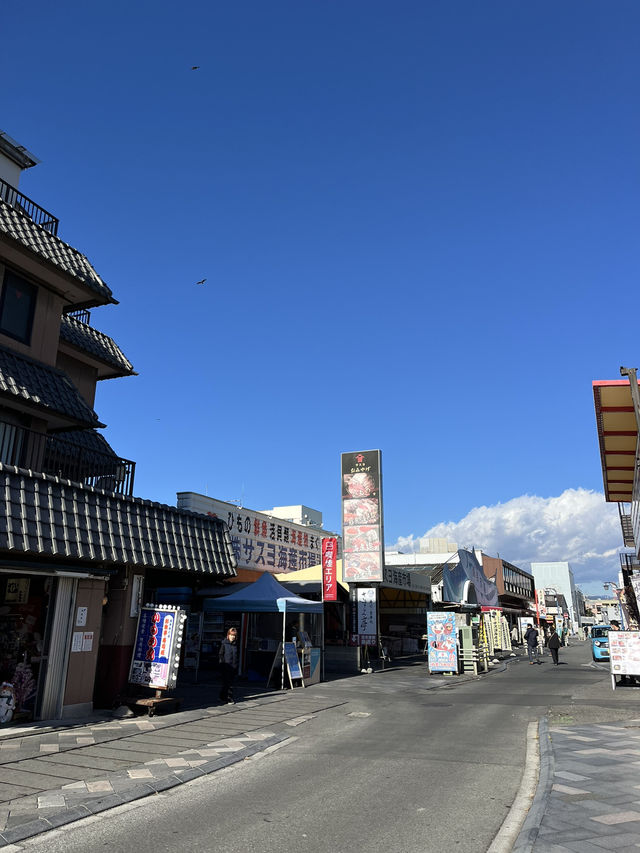 【沼津港🇯🇵】無料駐車場あり！海鮮食べるならここ！