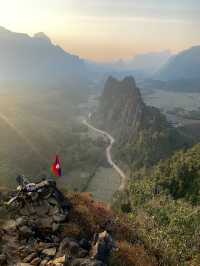 🇱🇦 Best viewpoint in ALL OF LAOS 