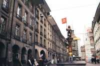 The Burnt Green of Bern in Switzerland