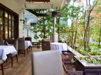 Elegant Café Experience at Ginza West Aoyama Garden