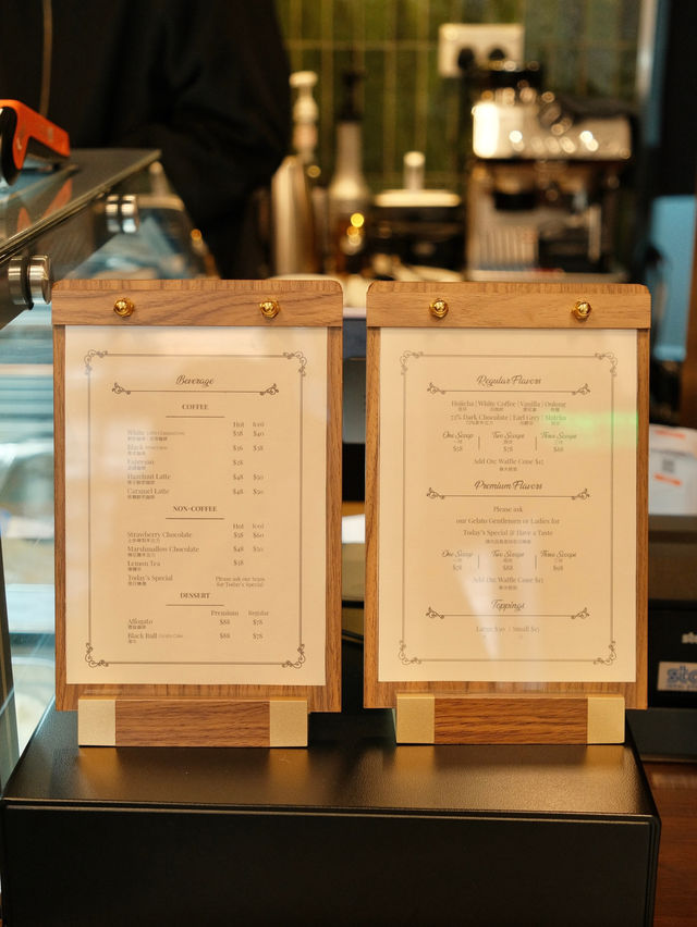 🍨中環新Gelato店！開心果+雲呢拿雙球絕配