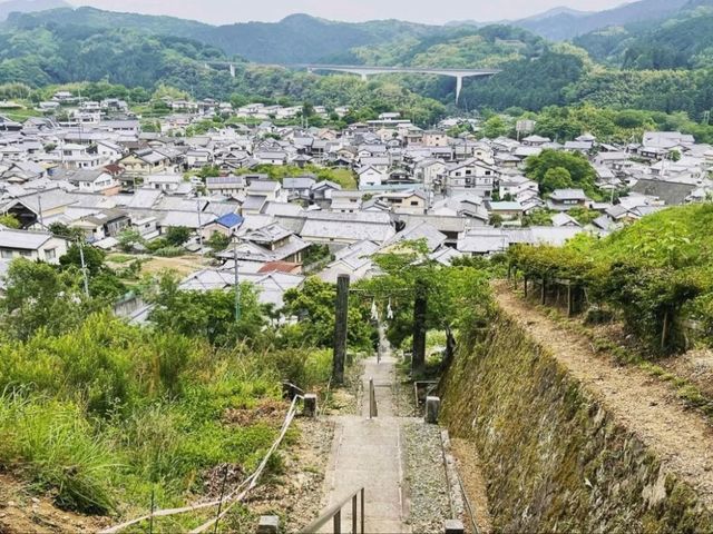 内子まち歩きイムスリップしたかのような、懐かしい風景
