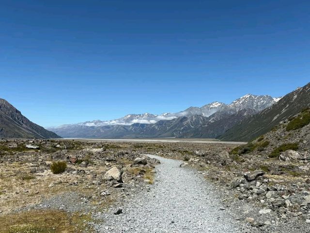 Tasman Glacier & Lake 塔斯曼冰川河健行遊湖
