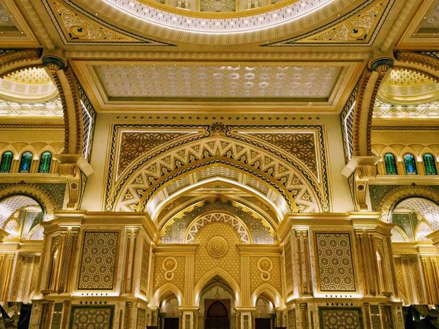 阿聯酋阿布扎比著名景點：Qasr Al Watan阿布扎比總統府，適合打卡拍照📸