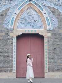 貴陽北天主教堂⛪️，中西合璧之美！