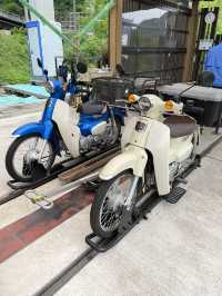 【群馬】線路を走る自転車型トロッコ
