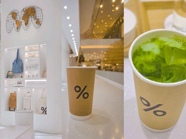 %Arabica ICONSIAM  กาแฟดี บรรยากาศดี