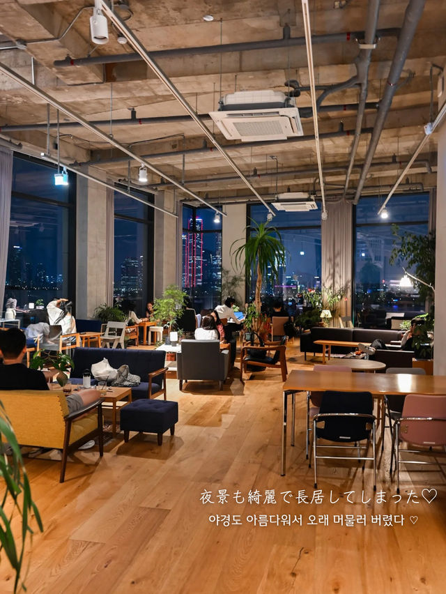 漢江ビューのお洒落カフェ！本格的なコーヒーが最高