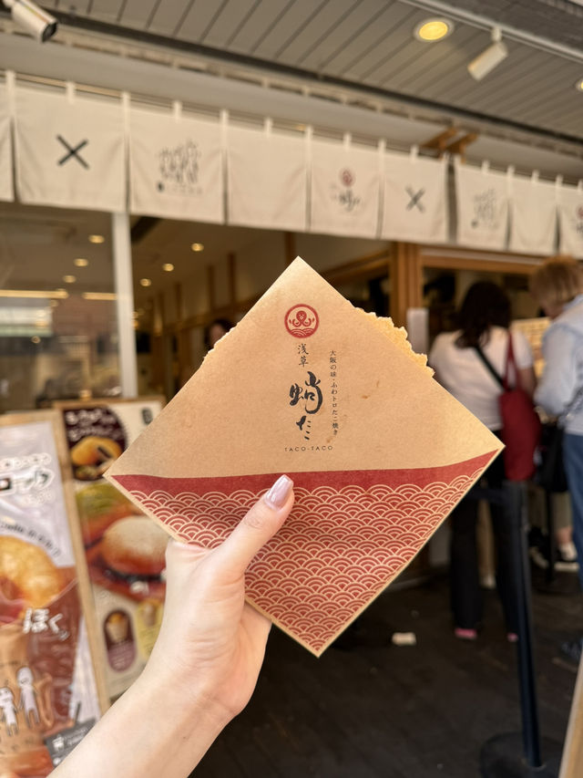 Sensoji Temple Food Hunt 🍙 🔍: 5 Snacks You Can’t Miss