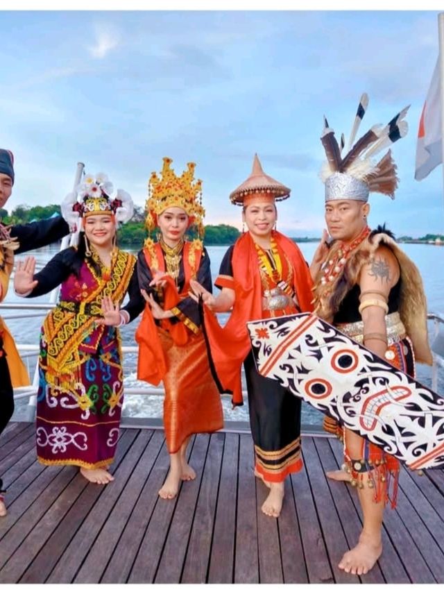 "Voyage of the Golden Sunset: Sarawak River Cruise"
