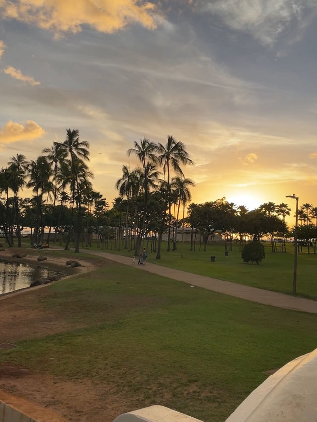 【ハワイ|ホノルル】Ala Moana Beach⛱️