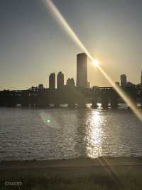 서울 여행 노을 맛집 🌅, 노들섬 100% 즐기기!