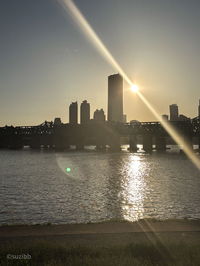 서울 여행 노을 맛집 🌅, 노들섬 100% 즐기기!