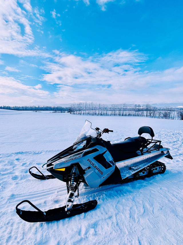 【北海道】美瑛四季彩之丘雪上電單車體驗