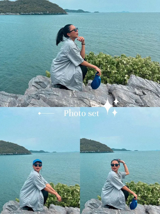 หาดถ้ำพัง ถ้ำทะลุ เกาะสีชัง🗺️✨🌊