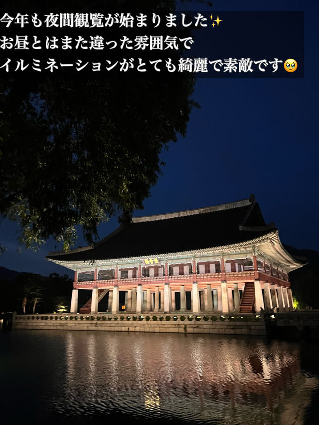 韓国/ソウル【景福宮】景福宮夜間観覧