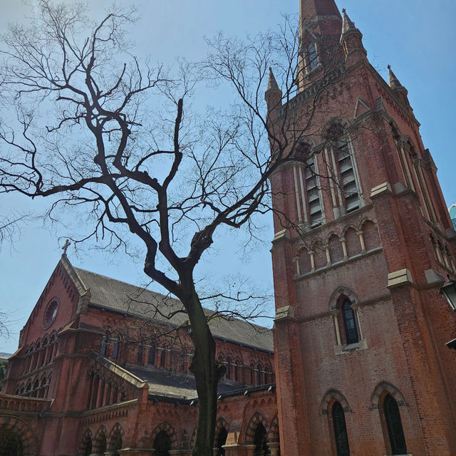 📍Shanghai Gothic Church: Holy Trinity Cathedral 