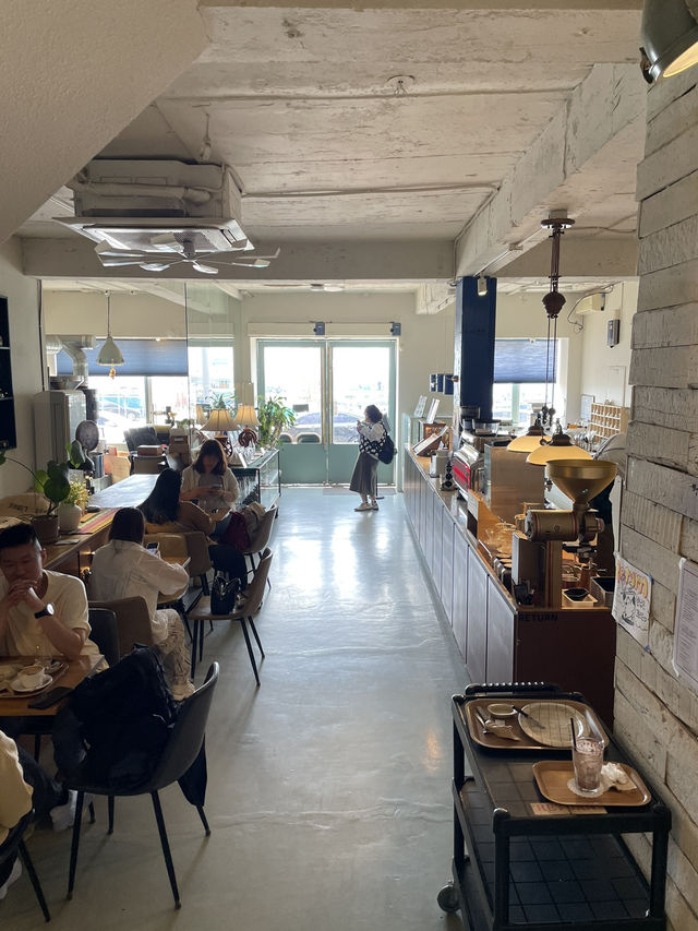 ｜韓國｜釜山青沙浦DIART coffee-一線海景咖啡廳