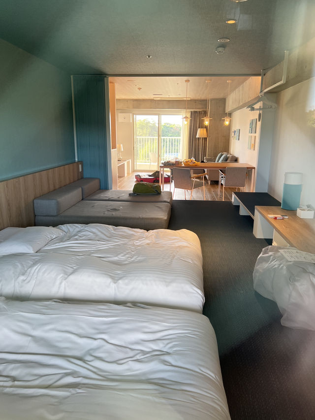 🛏️住進星野BEB5瀨良垣｜房間大到可以打滾，陽台發呆、下廚晚餐、早餐吃到飽足感