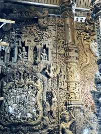 Sanctuary of Truth living wooden art 