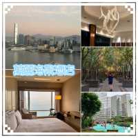 萬麗海景酒店-房間設計精緻，落地窗可以俯瞰壯麗香港海景