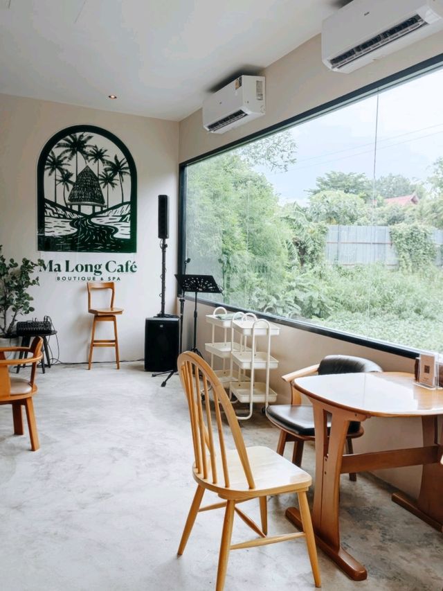 ☕ : Ma long cafe คาเฟ่ปากเกร็ด นนทบุรี
