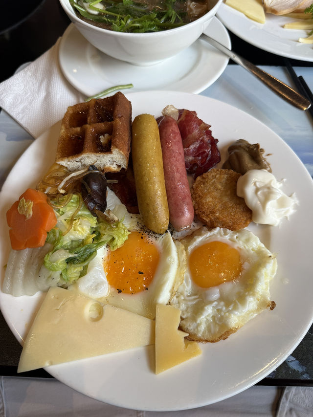 อาหารเช้าที่โรงแรม Mercure Danang