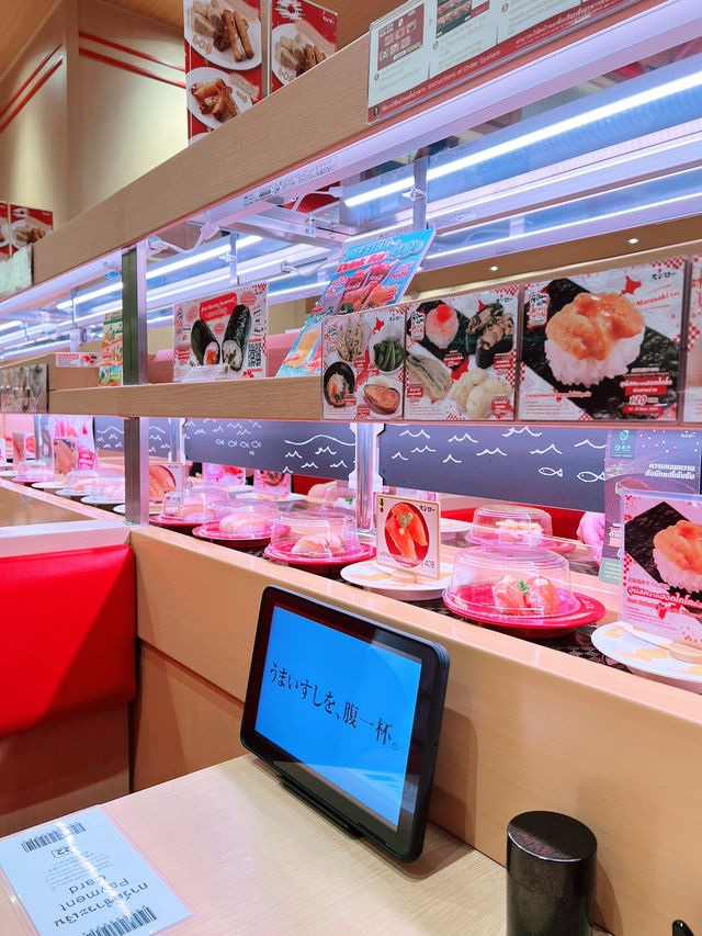 รีวิวซูชิสายพาน วัตถุดิบพรีเมี่ยม ✨🍣