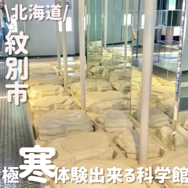 流氷モチーフの科学館が楽しすぎる