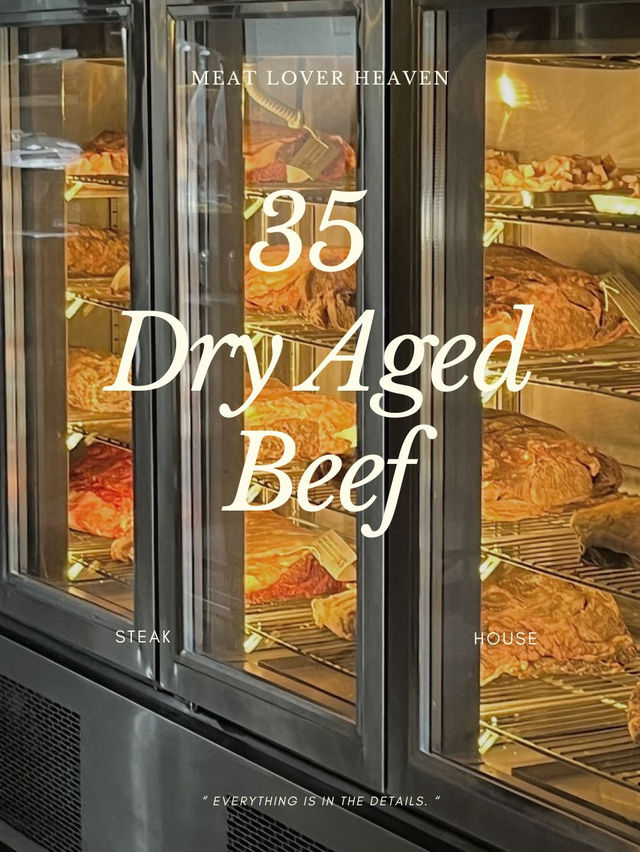 🥩 35 Dry Aged Beef – Beef Heaven in BKK