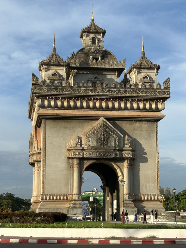 Experience the heart of Laos at Patuxay 