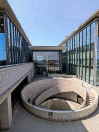 神戶 | 兵庫縣立美術館，安藤忠雄代表性的清水模建築