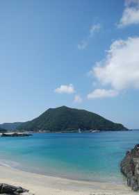 屋久島の青い海！永田いなか浜