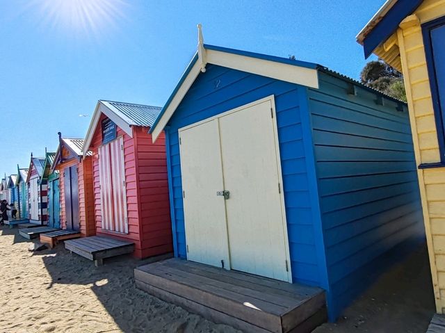 Brighton Bathing Boxes（彩虹小屋）——墨尔本最缤纷的海岸明信片
