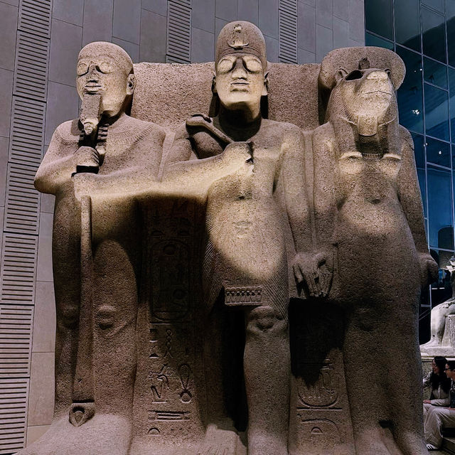 Time Travel at Dawn: First Entry to the Grand Egyptian Museum